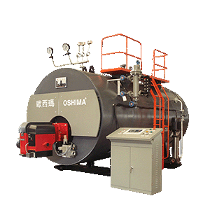 WNS Gas-Fired Steam Boiler — Horizontal Fire-Tube Type