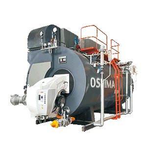 WNS (LN) Gas-Fired Condensing Steam Boiler — Horizontal Fire-Tube Type